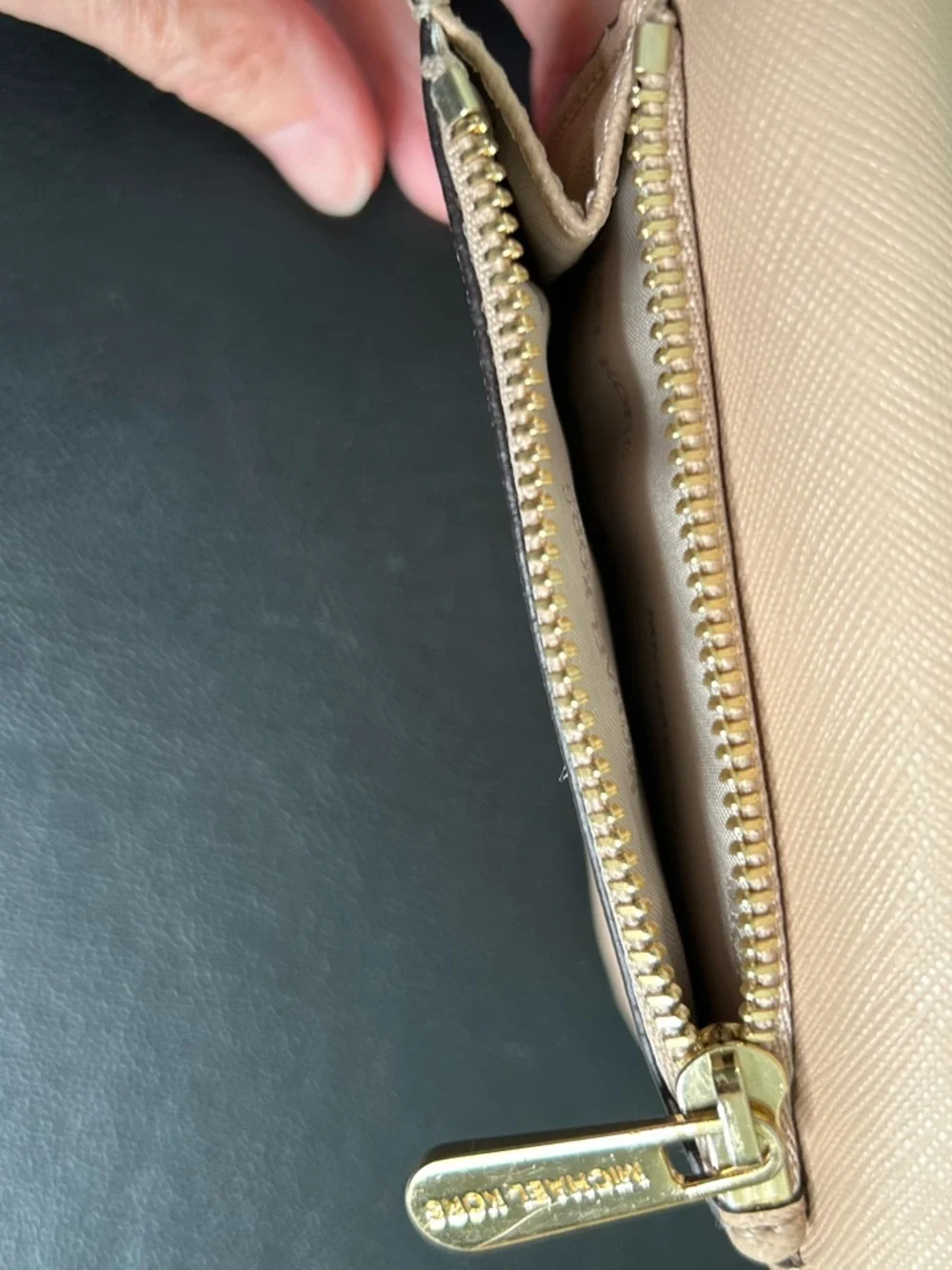 Michael Kors Saffiano Leather Wallet - Picture 7 of 8